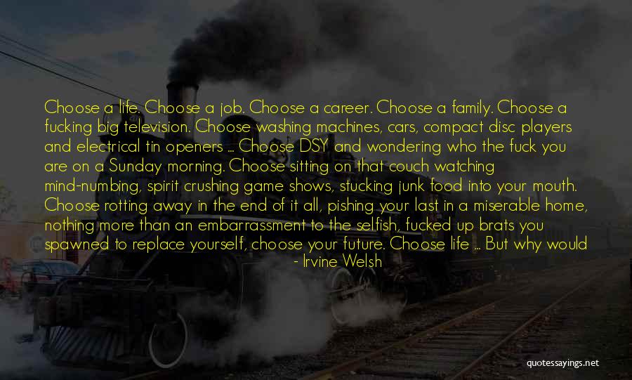 Junk Cars Quotes By Irvine Welsh Junk Cars Quotes By Irvine Welsh