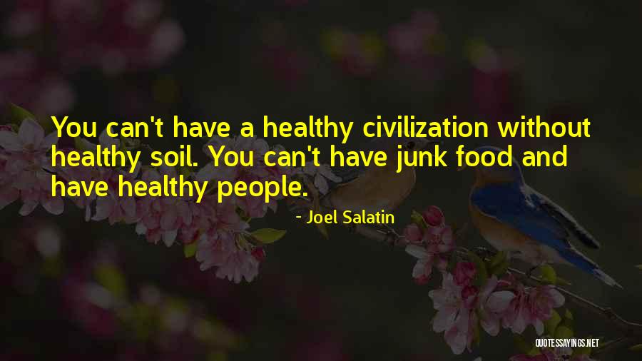 Junk Food Vs Healthy Food Quotes By Joel Salatin Junk Food Vs Healthy Food Quotes By Joel Salatin