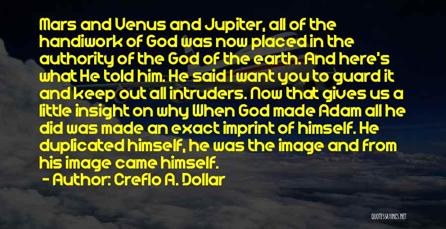 Jupiter God Quotes By Creflo A. Dollar