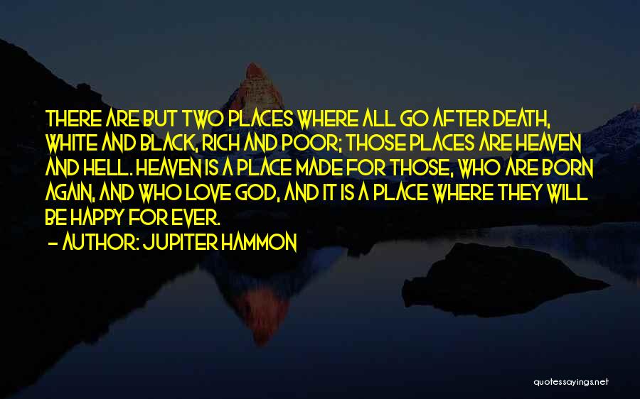 Jupiter God Quotes By Jupiter Hammon