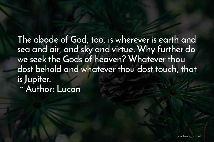 Jupiter God Quotes By Lucan