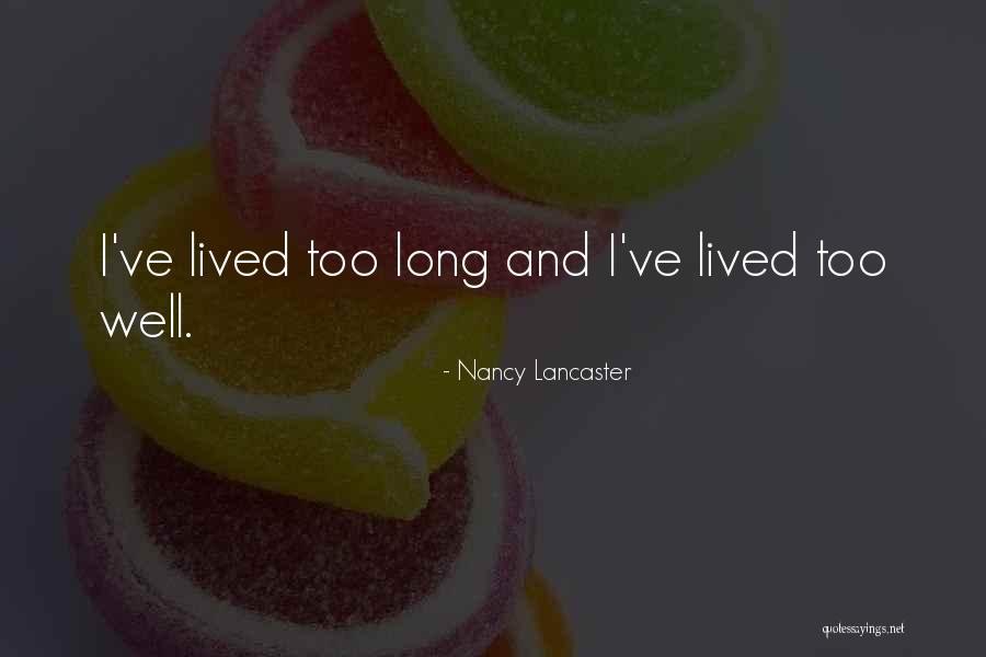 Juppy Quotes By Nancy Lancaster Juppy Quotes By Nancy Lancaster