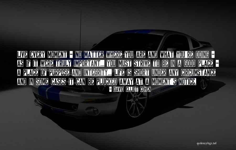 Jurcicev Pohod Quotes By David Elliot Cohen Jurcicev Pohod Quotes By David Elliot Cohen