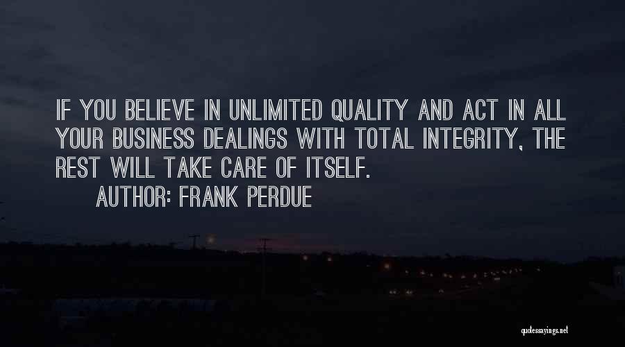 Juren Vu Quotes By Frank Perdue