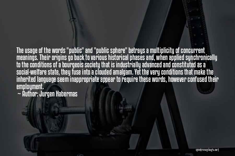 Jurgen Habermas Public Sphere Quotes By Jurgen Habermas