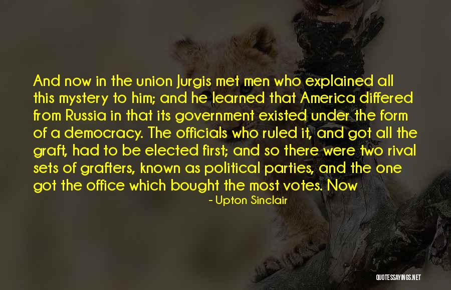 Jurgis Quotes By Upton Sinclair