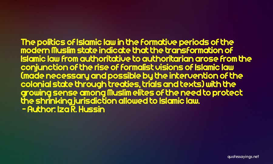 Jurisdiction Quotes By Iza R. Hussin