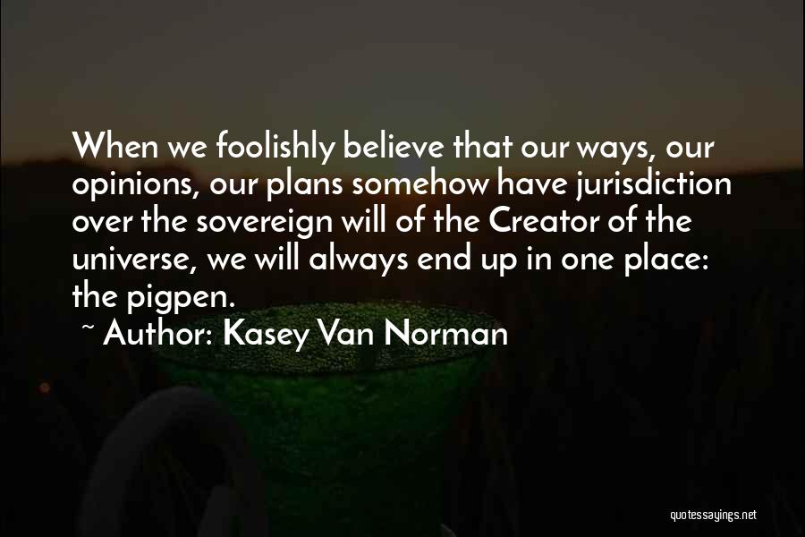 Jurisdiction Quotes By Kasey Van Norman