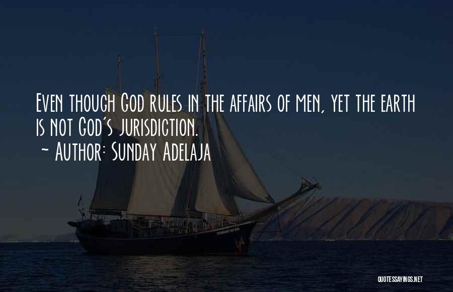 Jurisdiction Quotes By Sunday Adelaja