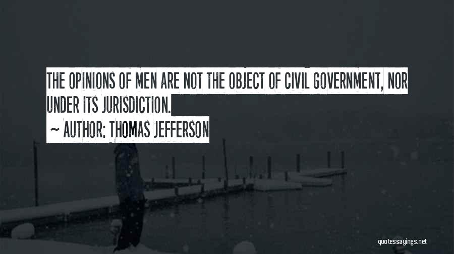 Jurisdiction Quotes By Thomas Jefferson