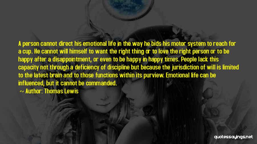 Jurisdiction Quotes By Thomas Lewis
