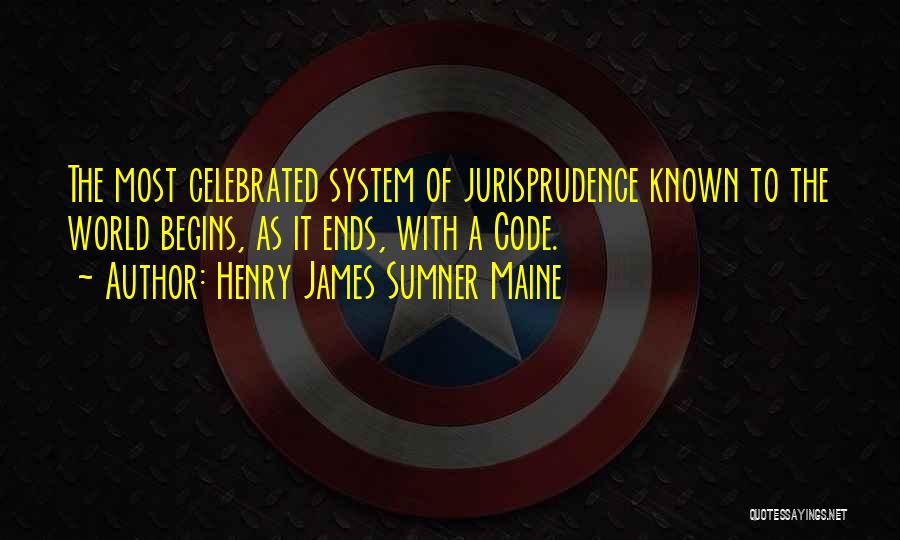 Jurisprudence Quotes By Henry James Sumner Maine