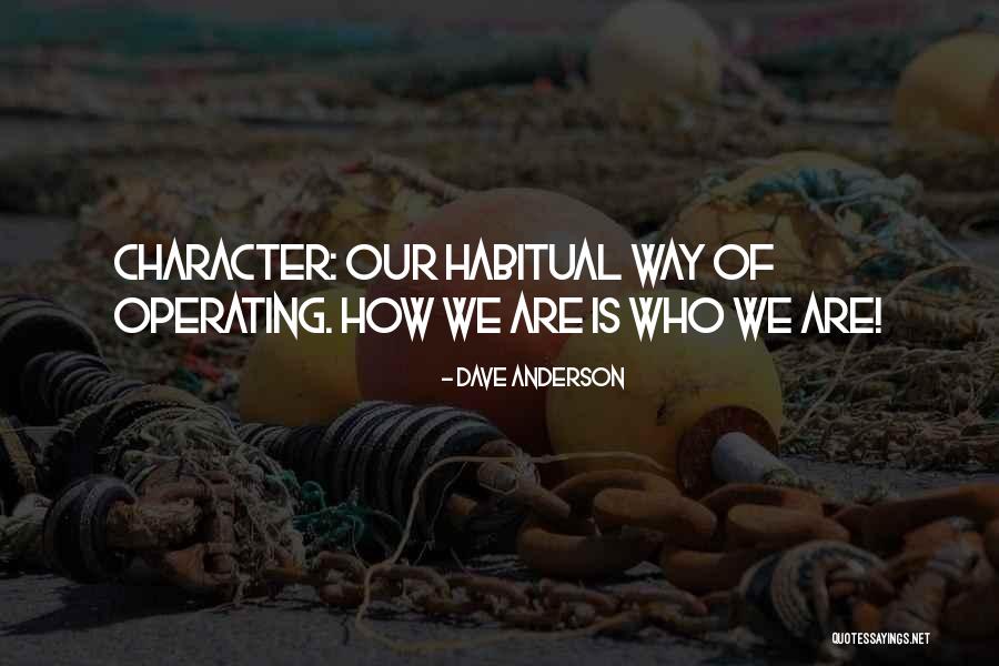 Juristic Quotes By Dave Anderson