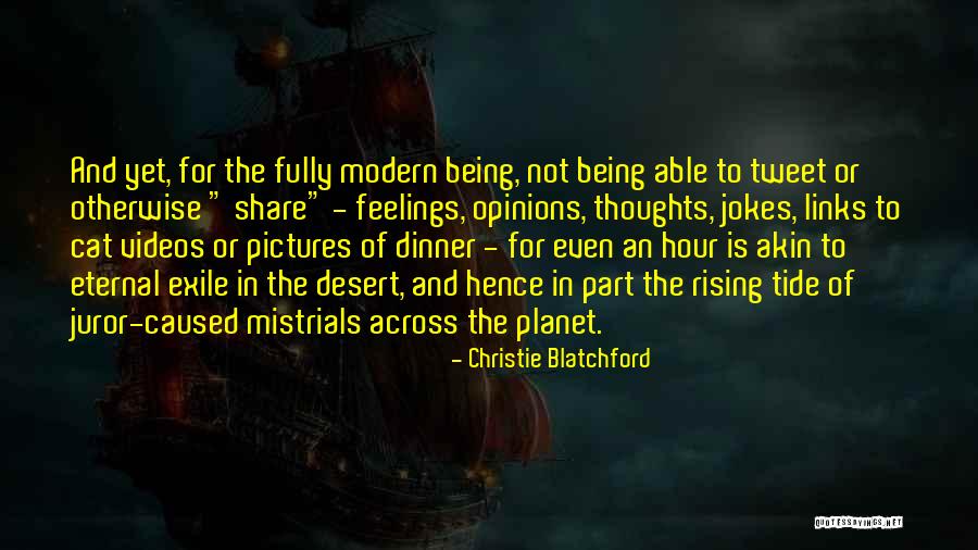 Juror 4 Quotes By Christie Blatchford