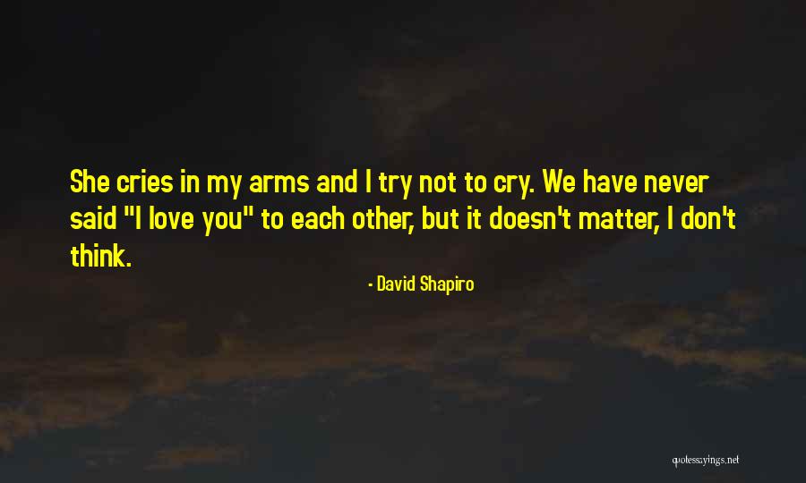Jurusan Hubungan Quotes By David Shapiro Jurusan Hubungan Quotes By David Shapiro
