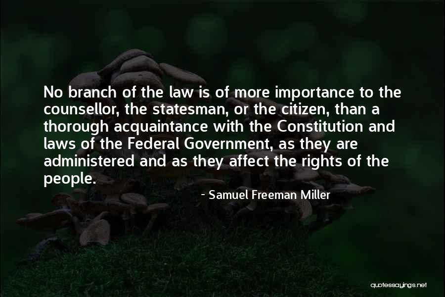 Jusino Wellington Quotes By Samuel Freeman Miller Jusino Wellington Quotes By Samuel Freeman Miller