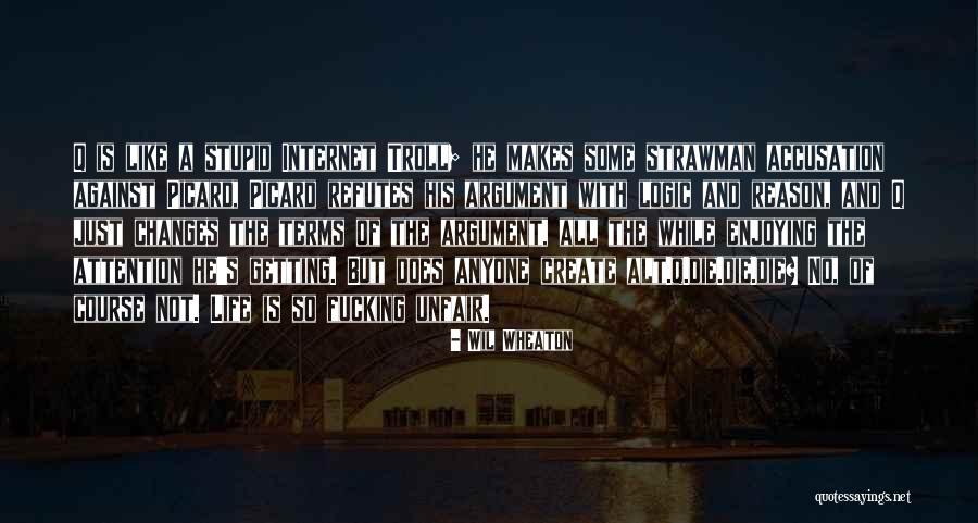 Jusquaux Vacances Quotes By Wil Wheaton Jusquaux Vacances Quotes By Wil Wheaton