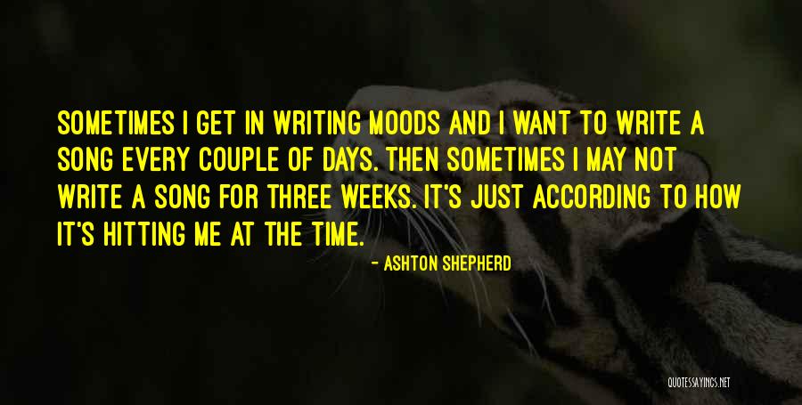 Just A Couple Of Days Quotes By Ashton Shepherd Just A Couple Of Days Quotes By Ashton Shepherd