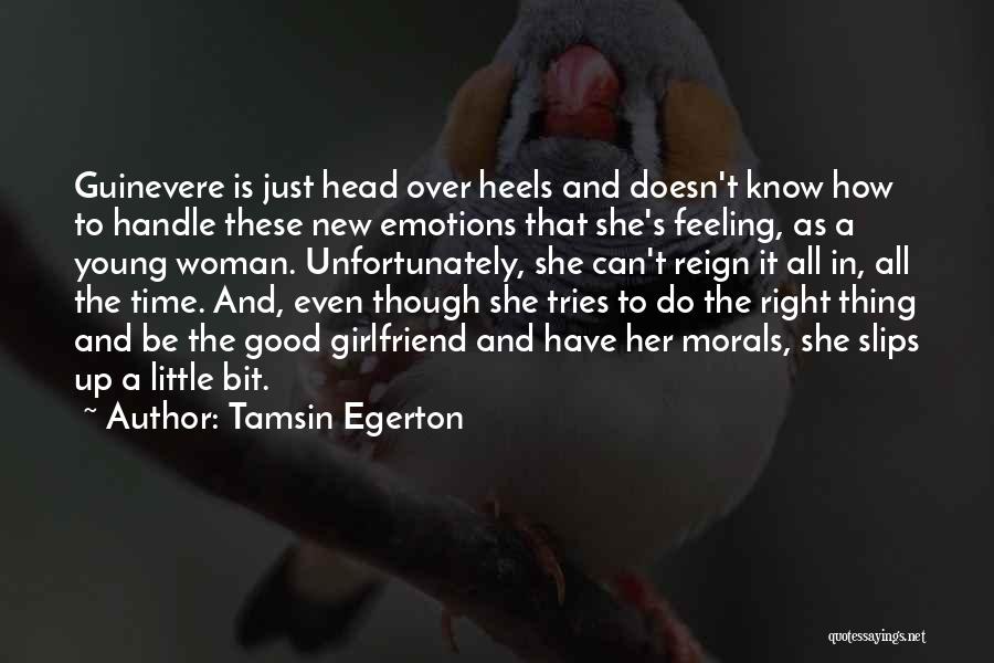 Just A Girl Thing Quotes By Tamsin Egerton