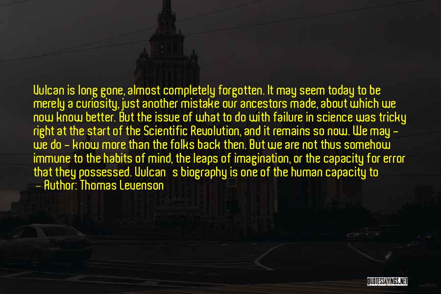 Just A Glimpse Quotes By Thomas Levenson