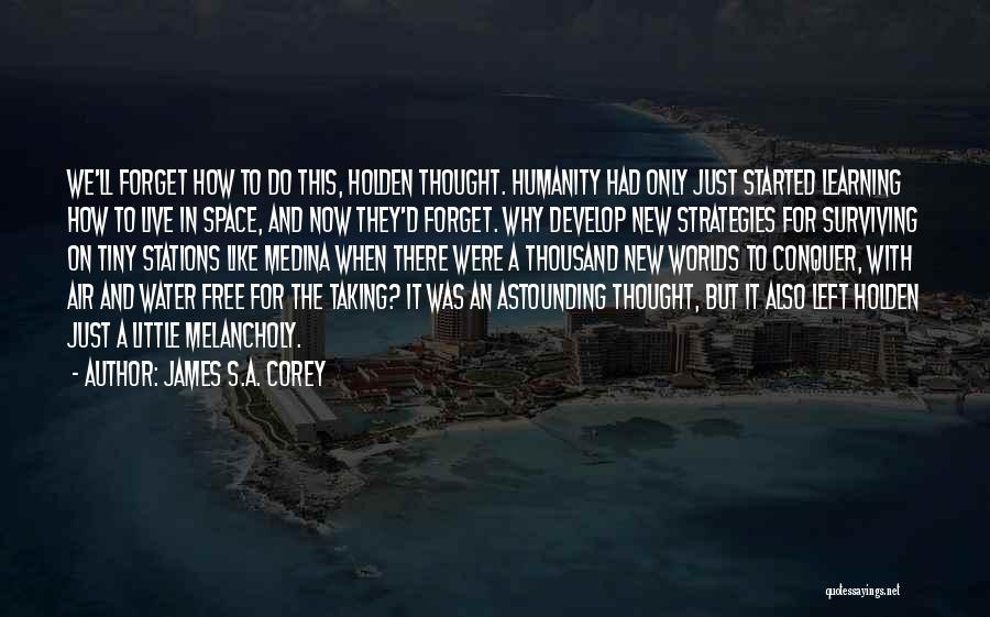 Just A Little Thought Quotes By James S.A. Corey