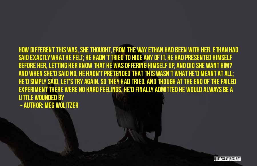 Just A Little Thought Quotes By Meg Wolitzer