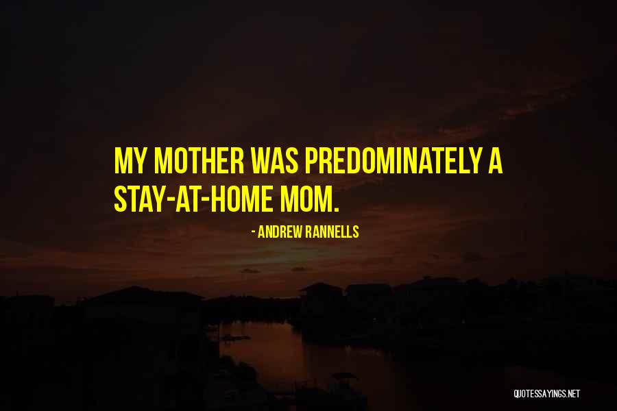 Just A Stay At Home Mom Quotes By Andrew Rannells