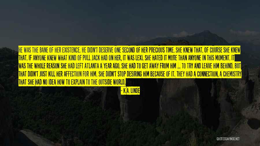 Just A Year Ago Quotes By K.A. Linde Just A Year Ago Quotes By K.A. Linde