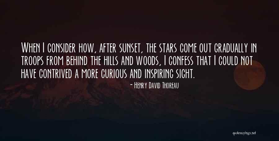 Just After Sunset Quotes By Henry David Thoreau