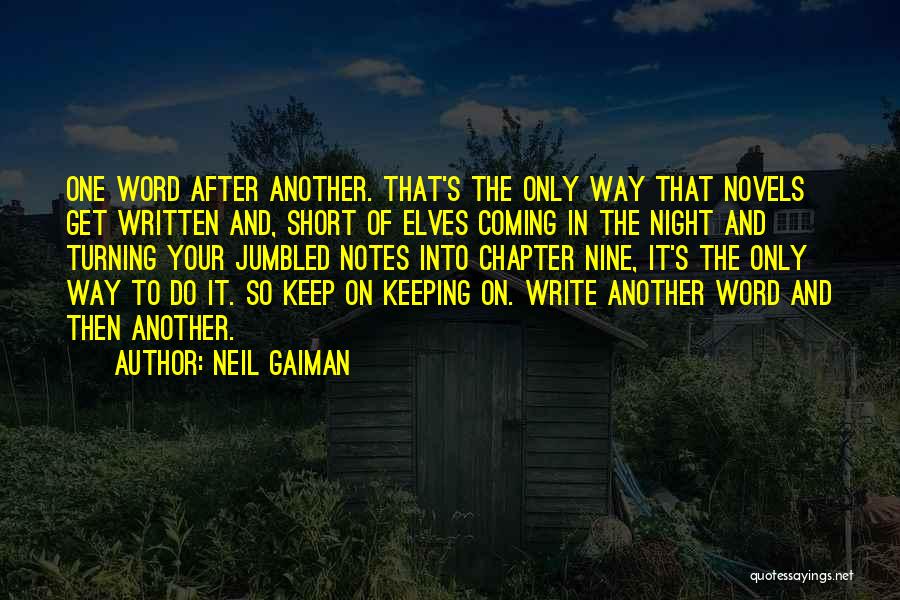 Just Another Chapter Quotes By Neil Gaiman