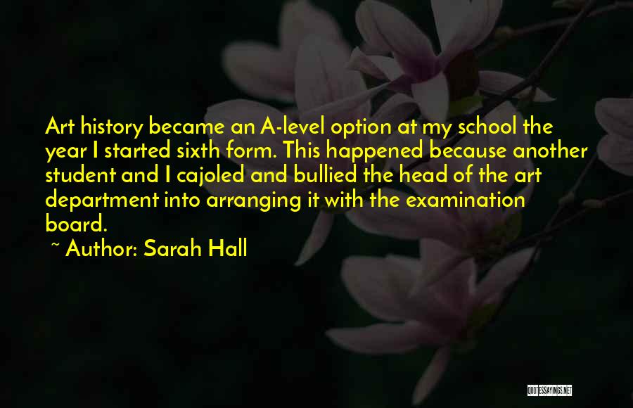 Just Another Option Quotes By Sarah Hall