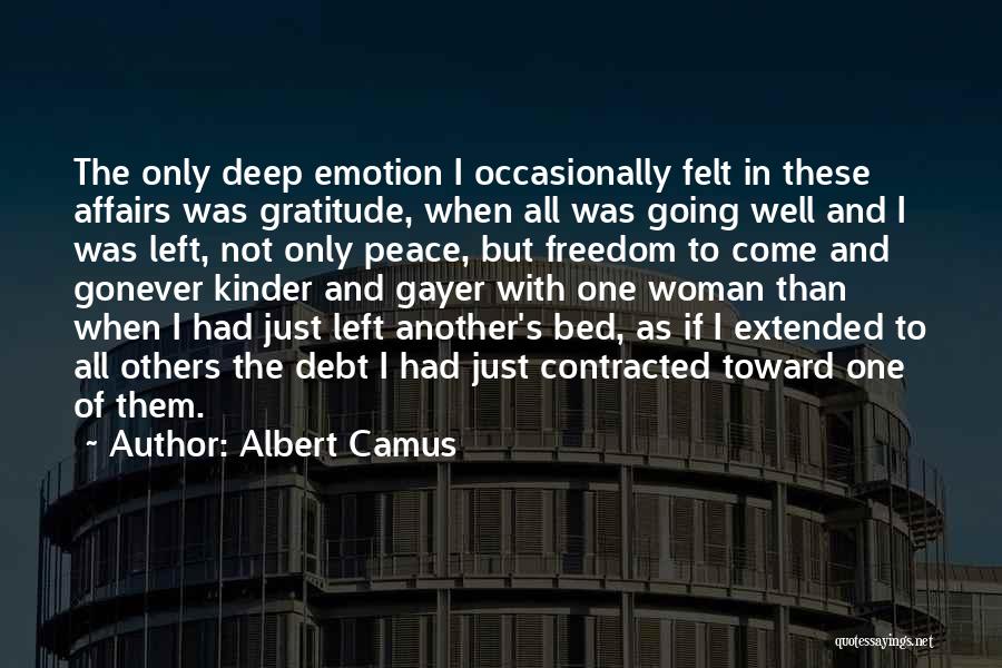 Just Another Woman Quotes By Albert Camus