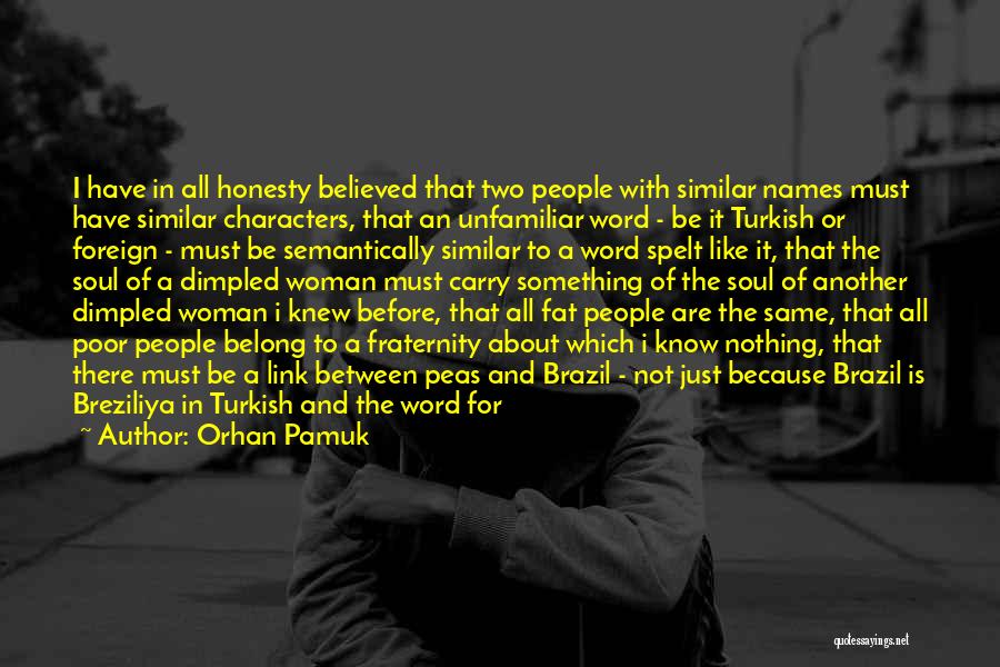 Just Another Woman Quotes By Orhan Pamuk