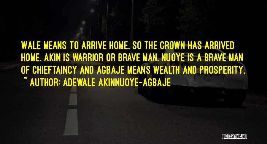 Just Arrived Home Quotes By Adewale Akinnuoye-Agbaje