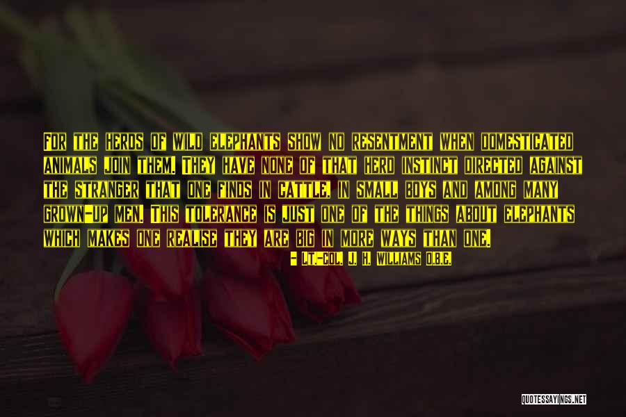 Just B E Quotes By Lt.-Col. J. H. Williams O.B.E. Just B E Quotes By Lt.-Col. J. H. Williams O.B.E.