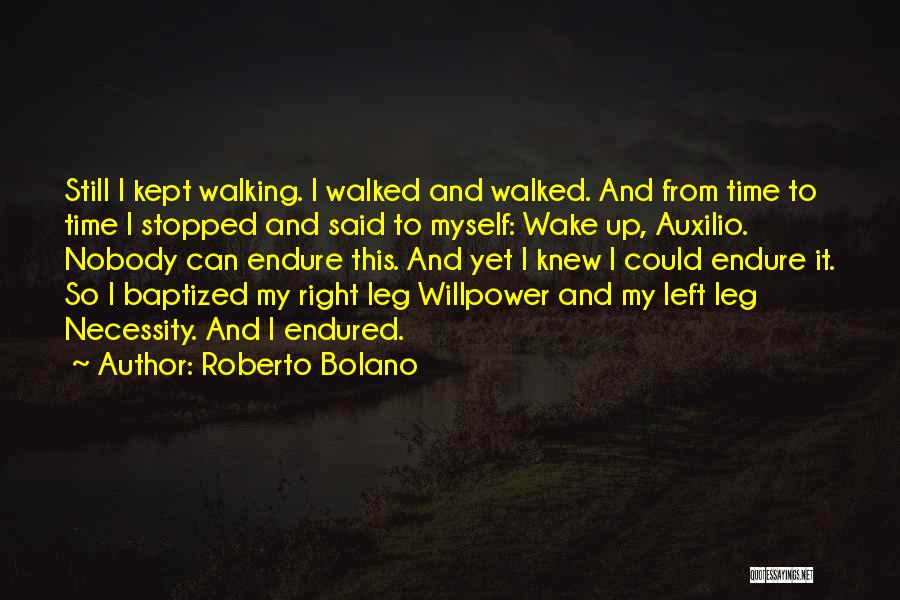 Just Baptized Quotes By Roberto Bolano