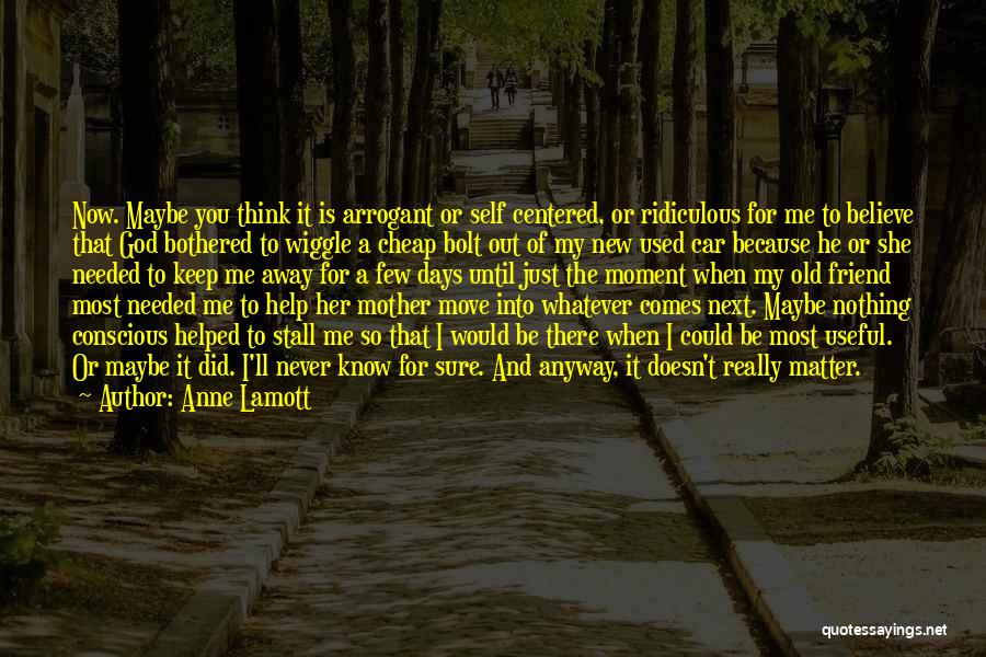 Just Be My Friend Quotes By Anne Lamott