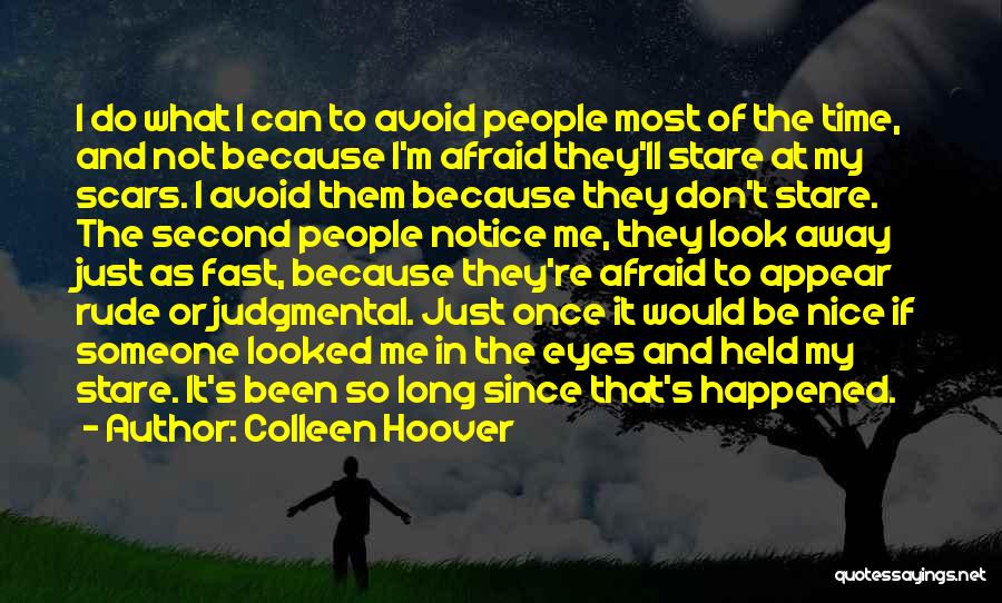 Just Be Nice Quotes By Colleen Hoover