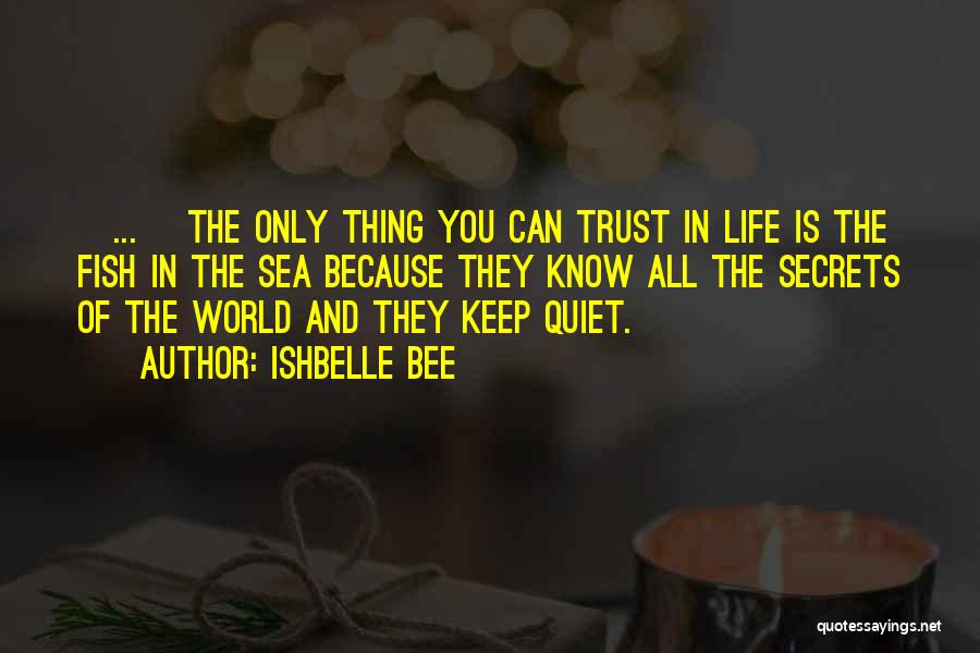 Just Because I Keep Quiet Quotes By Ishbelle Bee
