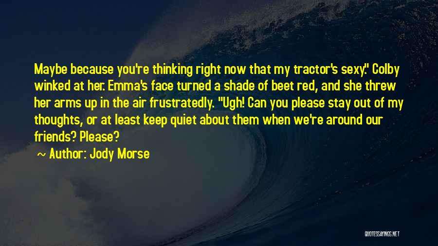Just Because I Keep Quiet Quotes By Jody Morse