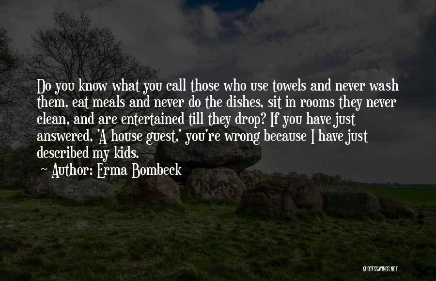 Just Because I'm A Mom Quotes By Erma Bombeck