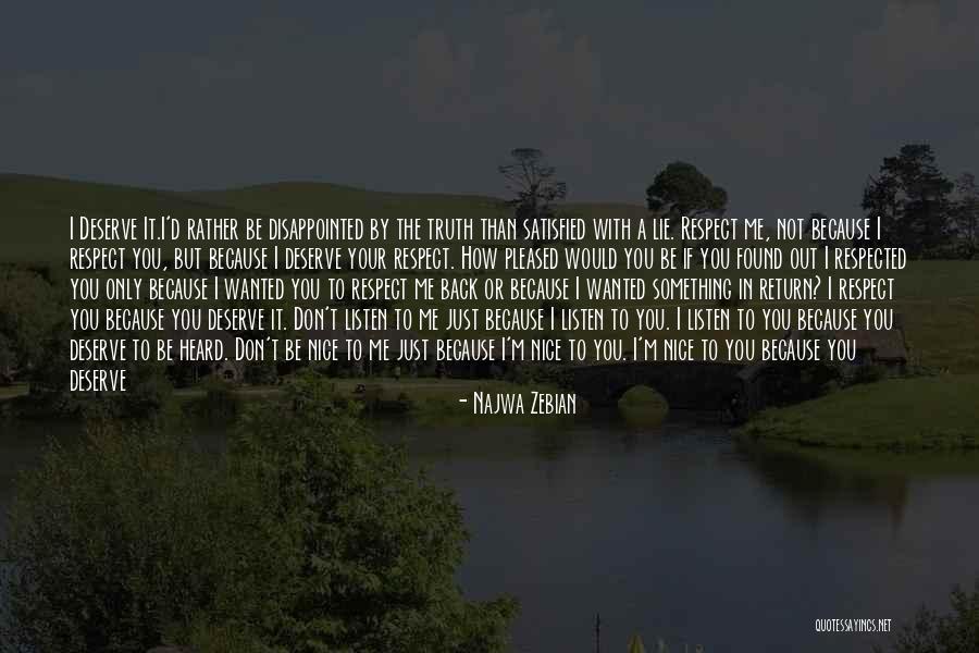 Just Because I'm Nice Quotes By Najwa Zebian Just Because I'm Nice Quotes By Najwa Zebian