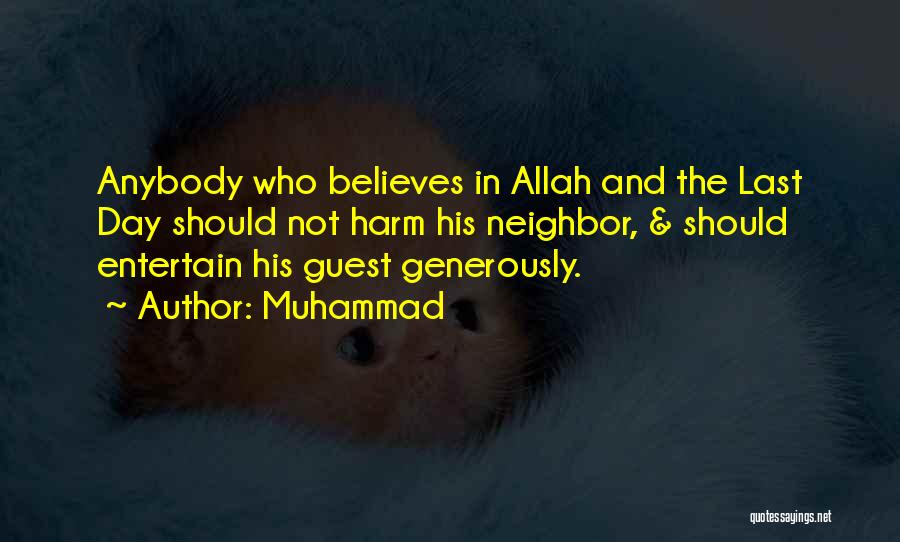 Just Believe In Allah Quotes By Muhammad