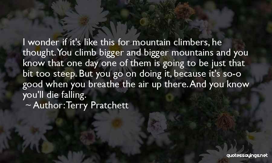 Just Breathe Inspirational Quotes By Terry Pratchett