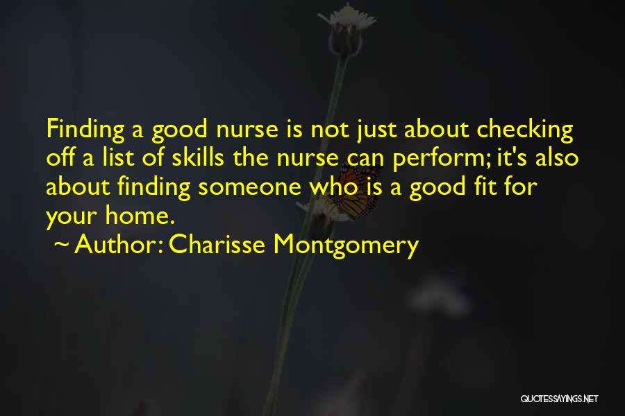 Just Checking Quotes By Charisse Montgomery