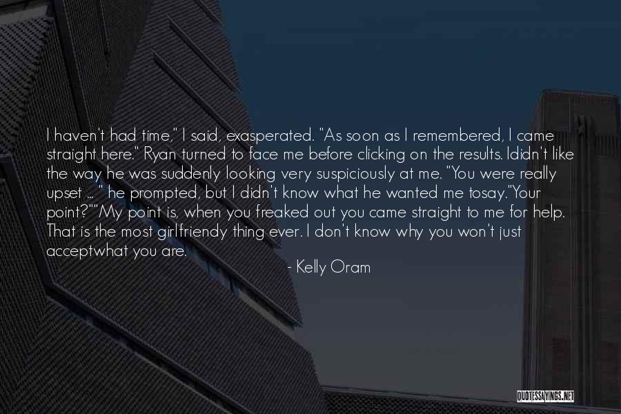 Just Clicking Quotes By Kelly Oram