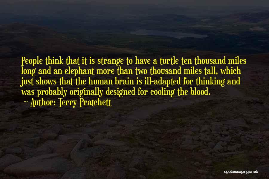 Just Cooling Quotes By Terry Pratchett