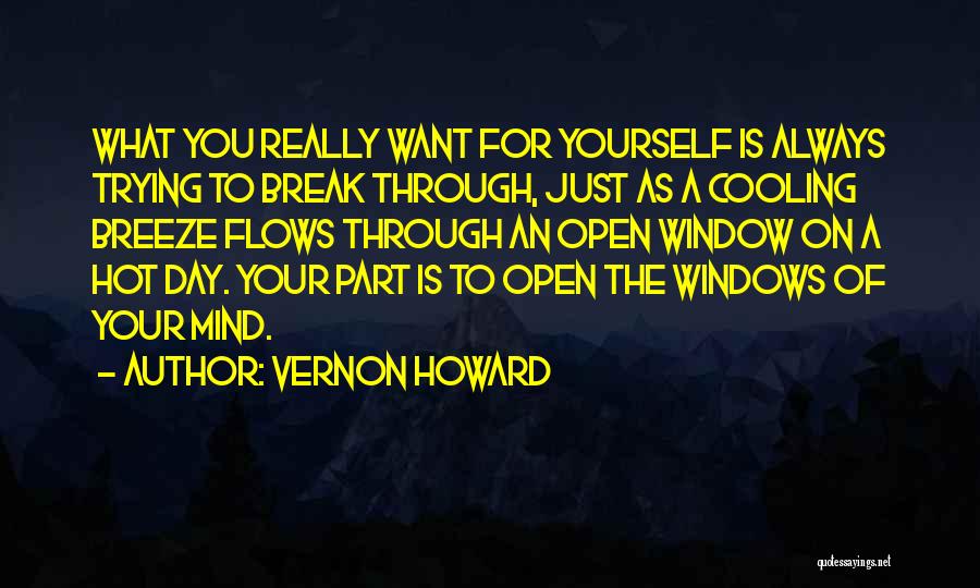 Just Cooling Quotes By Vernon Howard