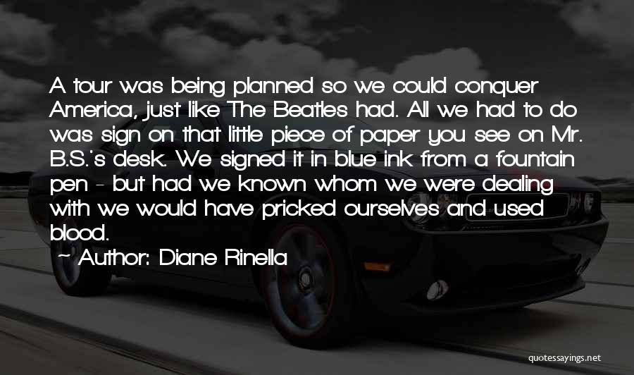 Just Dealing With It Quotes By Diane Rinella
