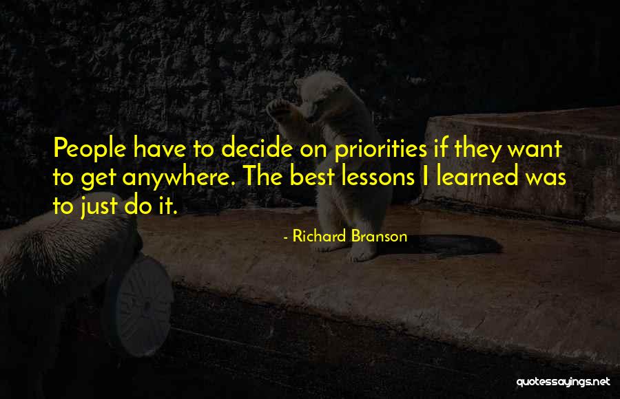 Just Decide Quotes By Richard Branson Just Decide Quotes By Richard Branson